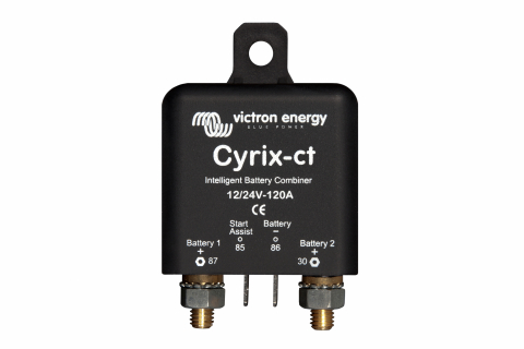 Combinatoare și protecție baterie - Combinator inteligent de baterii Victron Cyrix-ct 12/24 V, 120 A