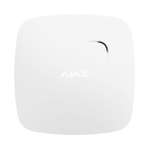 Accesorii - Detector de fum si temperatura wireless Ajax FireProtect WH, fotoelectric, termocuplu, 85 dB