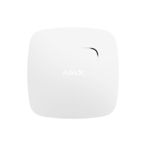 Accesorii - Detector de fum wireless Ajax FireProtect Plus WH, senzor temperatura, senzor CO