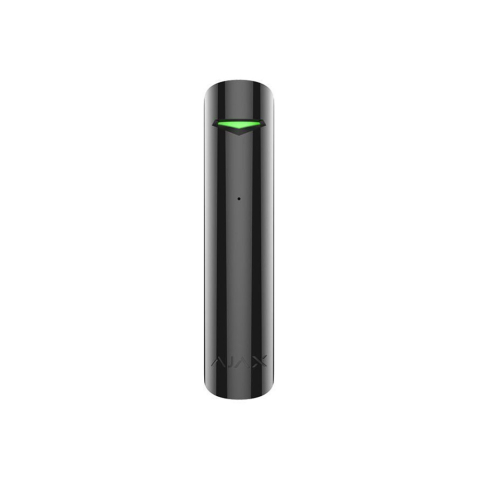 Accesorii sisteme de alarmă - Detector de geam spart wireless Ajax GlassProtect BL, 9 m, 180 grade, contact NC, 868 MHz, RF 1000 m, negru