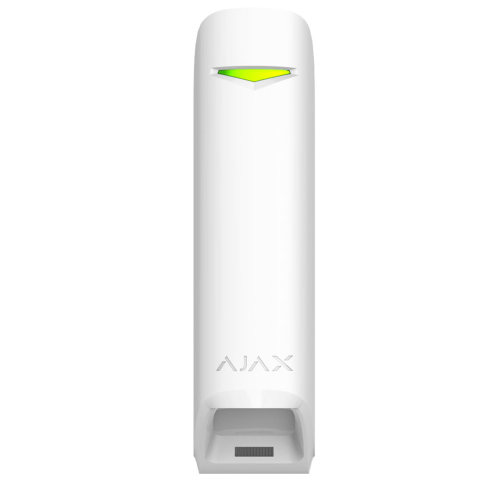 Accesorii sisteme de alarmă - Detector de miscare wireless PIR tip perdea Ajax MotionProtect Curtain WH, 15 m, 6 grade, 868 MHz, RF 1700 m