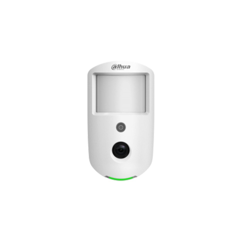 Accesorii sisteme de alarmă - Detector miscare wireless PIR cu camera Dahua ARD1731-W2(868), 2 MP, 868 MHz, IR/PIR 12 m, PET imunity 18 kg, compatibil ARC3000H