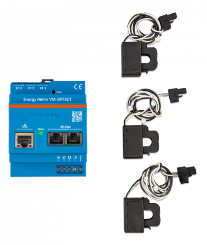 Contoare de energie - Contor de energie Victron VM-3P75CT