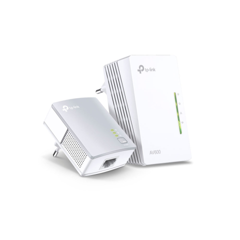 Rețelistică - Kit adaptor powerline TP-Link TL-WPA4220KIT, 300 Mbps, 300 m, control de pe telefon