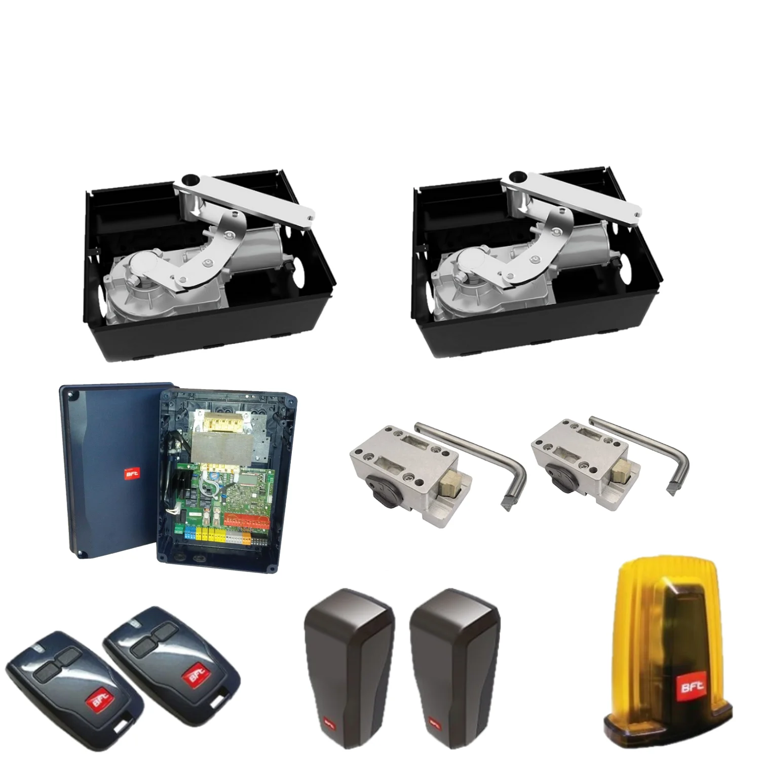 Automatizări porți batante - Kit automatizare poartă batantă BFT ELI BT A40 KIT 24V