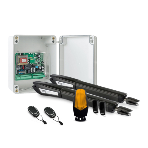 Automatizări porți batante - Kit automatizare poarta batanta Motorline JAG 400 - 230V, 500 Kg/canat, 3 m/canat, 300 W
