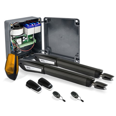 Automatizări porți batante - Kit automatizare poarta batanta Motorline JAG 400, 3 m/canat, 80 W, 24 V
