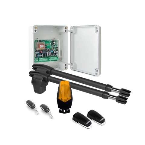 Kit automatizări - Kit automatizare poarta batanta Motorline LINCE 400 - 230V, 250 Kg/canat, 3 m/canat, 180 W