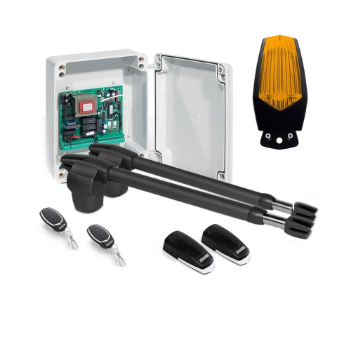 Automatizări porți batante - Kit automatizare poarta batanta Motorline LINCE 600 - 24V, 350 Kg/canat, 4 m/canat, 60 W