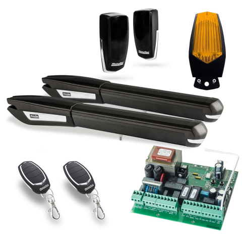 Automatizări porți batante - Kit automatizare poarta batanta Motorline PERSA400 230V, 3 m/canat, 300 Kg/canat, 300 W