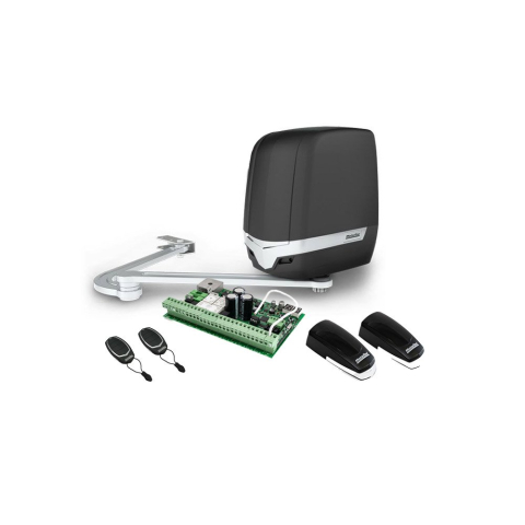 Automatizări Porți - Kit automatizare poarta batanta Motorline Telica KIT TELICA24-1BR-R, 2.5 m, 200 kg, 24 Vac, brat articulat, dreapta