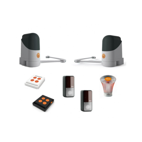 Automatizări Porți - Kit automatizare poarta batanta Nice Home MAESTRO300, 250 Kg, 3 m/canat, 24 V
