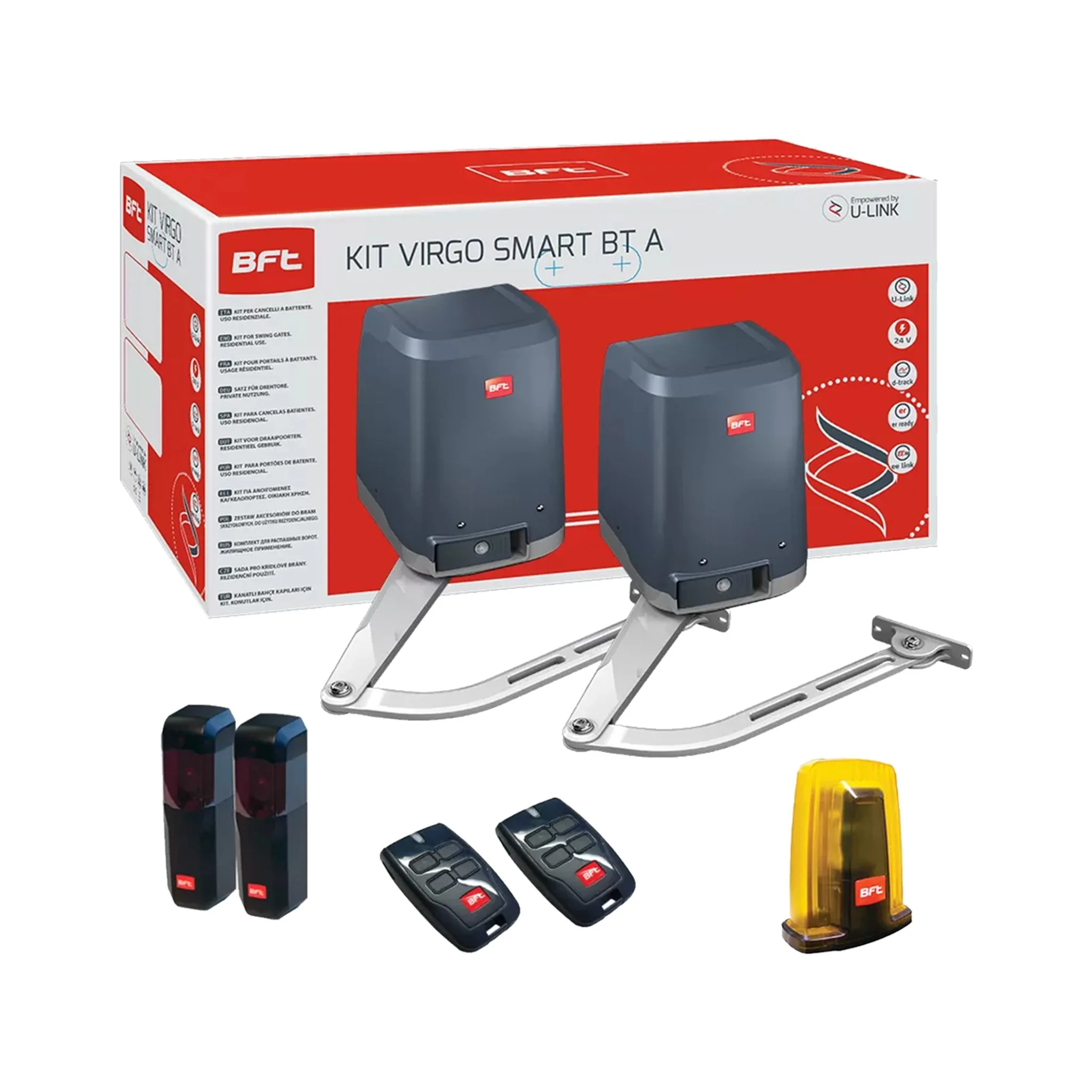 Automatizări porți batante - Kit automatizare poartă batantă VIRGO SMART BT B20 24V