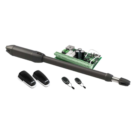Automatizări Porți - Kit automatizare poarta culisanta Motorline KIT PUMA400-24V-1BR-R, 2 m/canat, 400 kg, 24V, dreapta