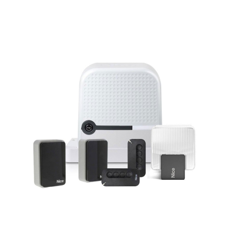 Automatizări Porți - Kit automatizare poarta culisanta NICE Robus400 RBS400BDKCE, 8 metri, 400kg, 24VDC