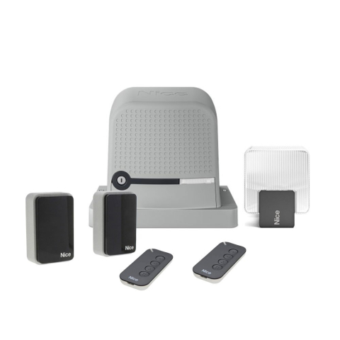 Automatizări Porți - Kit automatizare poarta culisanta NICE Robus600 RBS600BDKCE, 8 metri, 600kg, 433.92 MHz