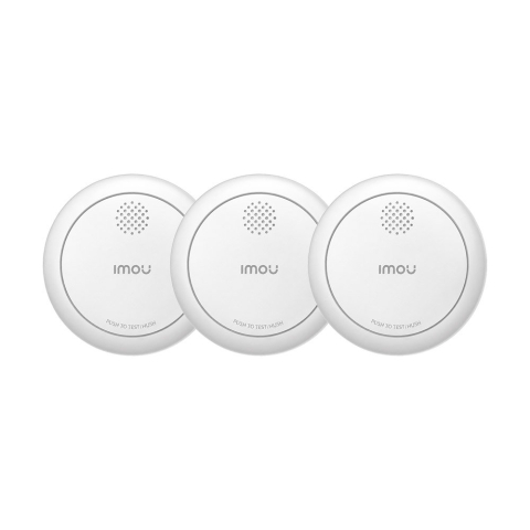 Detectori - Kit detectori fum smart IMOU ZSM1-EU, 85dB, Zigbee, 2.4 Ghz, 130 m, 3 bucati