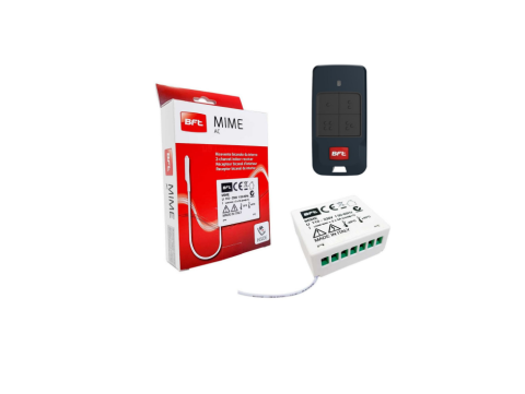 Fotocelule - Kit receptor, MIME, cu o telecomanda Mitto 4, wireless, alim. 230V Bft