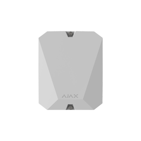 Sisteme de alarmă - Modul de integrare cu 18 zone cablate Ajax Multitransmitter, 2.000 m, Jeweller, 868.0-868.6 MHz, control de pe telefon