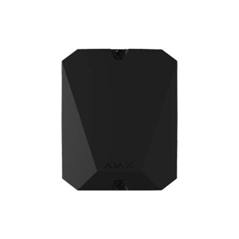 Sisteme de alarmă - Modul de integrare cu 18 zone cablate Ajax Multitransmitter, 2.000 m, Jeweller, 868.0-868.6 MHz, control de pe telefon, negru
