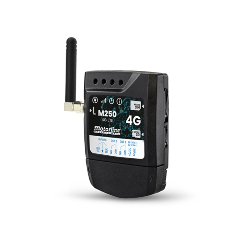 Automatizări Porți - Modul smart GSM 4G pentru automatizari Motorline M250, card SIM inclus, 2 releee, control de pe telefon