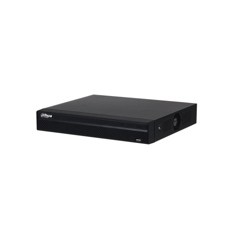 DVR/NVR - NVR Dahua NVR4108HS-8P-4KS3, 8 canale PoE, 12 MP, 160 Mbps, detectie faciala, protectie perimetrala, functii smart