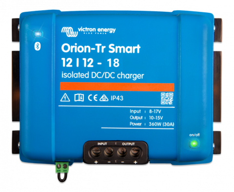 Fotovoltaice & Electrice - Încărcător DC-DC Victron Orion-Tr Smart 12/12-18A izolat