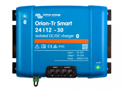 Fotovoltaice & Electrice - Încărcător DC-DC Victron Orion-Tr Smart 24/12-30A izolat