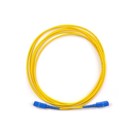 Cabluri & Accesorii - Patch cord fibra optica LinkPower LINK-SINGLE1, SC-SC, 1m, galben