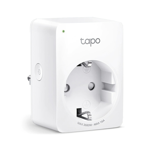 Accesorii Smart Home - Priza smart TP-Link Tapo P110, 3680W, 16A, 2.4 GHz, control pe telefon