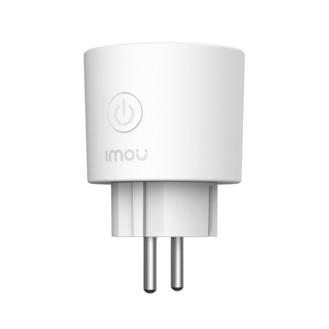 Smart Home - Priza smart WiFi Imou IOT-CE2P-16A-MAT-EU, 3680 W, 16 A, control vocal, monitorizare energie, timer, Matter