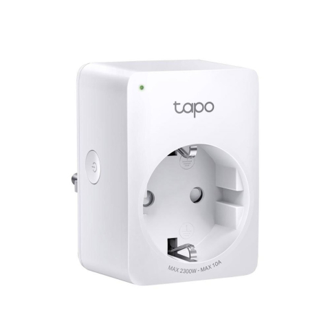 Accesorii Smart Home - Priza smart wireless TP-Link TAPO P100M, 240V/2300 W, compatibila Matter