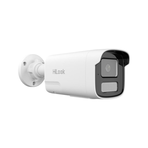 Resigilate - RESIGILAT - Camera supraveghere IP exterior cu iluminare duala Hikvision HiLook Smart Hybrid Light IPC-B420HA-LUF/SL, 2 MP, 4 mm, IR / lumina alba 50 m, microfon / difuzor, detectie persoane/vehicule,