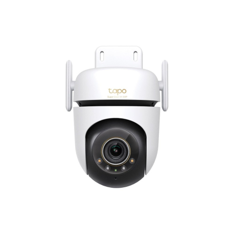 Resigilate - RESIGILAT - Camera supraveghere wireless IP WiFi PT TP-Link Starlight TAPO C530WS, 5 MP, IR/lumina alba 30 m, microfon si difuzor, slot card, control prin aplicatie, detectie smart, sirena, 360 grade,