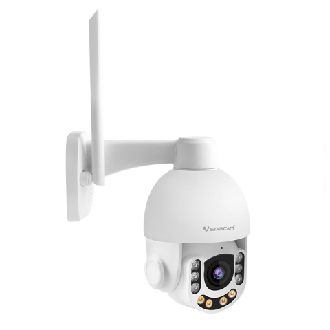 Resigilate - RESIGILAT - Camera supraveghere wireless IP WiFi PT Vstarcam CS65, 2 MP, IR 10 m, 4 mm, slot card, microfon, detectie miscare