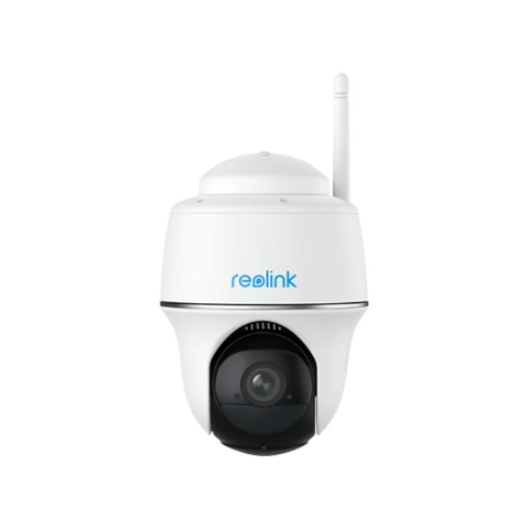 Resigilate - RESIGILAT - Camera supraveghere wireless WiFi Reolink Argus PT Lite B420, 3MP, IR 10 m, microfon si difuzor, slot card, vizualizare de pe telefon