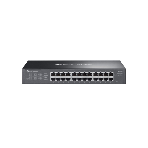 Resigilate - RESIGILAT - Switch rackabil Gigabit cu 24 porturi Omada TP-Link ES224G, 48 Gbps, MAC 8k, cu management
