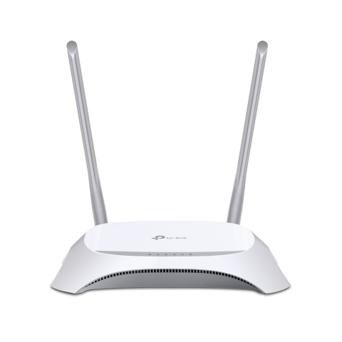Rețelistică - Router portabil wireless TP-Link TL-MR3420, 5 porturi, 300 Mbps