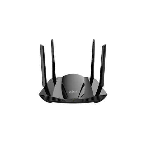 Rețelistică - Router wireless Gigabit dual-band Dahua AX30, Wi-Fi 6, 3 Gbps, MU-MIMO, 2.4/5 GHz, 128 dispozitive