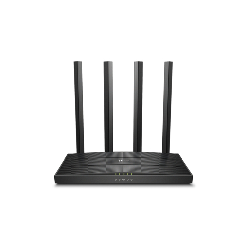 Rețelistică - Router wireless Gigabit Dual Band TP-Link ARCHER C6, 5 porturi, 1200 Mbps