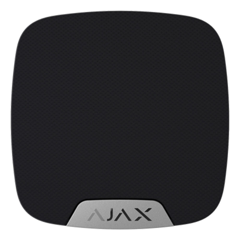 Accesorii sisteme de alarmă - Sirena wireless de interior AJAX HomeSiren BL, 105 dB, RF 2000 m, 5 ani autonomie