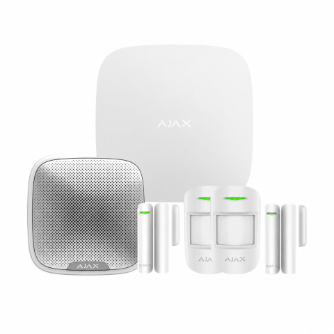 Module de integrare - Sistem alarma wireless AJAX KIT-AJAX-S-4Z, 9 partitii, 2000 m, 113 dB, 868 MHz, Pet Imunity, 100 dispozitive, 10 utilizato
