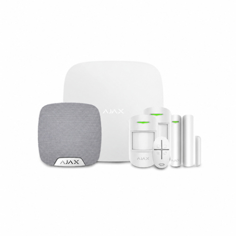 Module de integrare - Sistem de alarma wireless Ajax Intrusion Security, 12 m, 88 grade, pet immunity, 868 MHz, 4 butoane, buton de panica, 105 dB