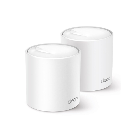 Rețelistică - Sistem Mesh Gigabit dual-band WiFi 6 TP-Link Deco X50, 2.4-5 GHz, 2402 Mbps, 150 dispozitive, 2 bucati