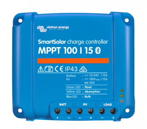 Regulatoare de încărcare solară (MPPT) - Regulator solar Victron SmartSolar MPPT 100/15