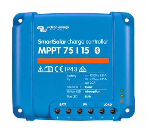 Regulatoare de încărcare solară (MPPT) - Regulator solar Victron SmartSolar MPPT 75/15