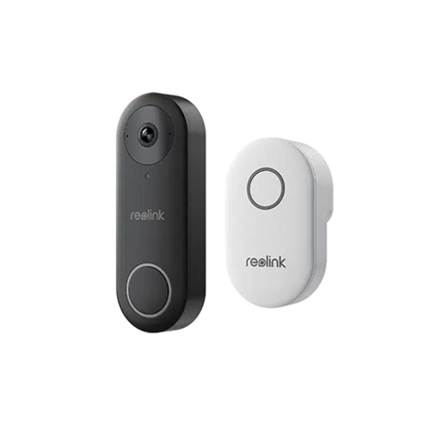 Sonerii - Sonerie video Reolink Video Doorbell WiFi D340W, 2K, slot card, night vision, vizualizare de pe telefon, detectie miscare