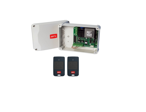 Fotocelule - Unitate de comanda automatizare usa garaj tip rulou BFT LUNA AC KIT + MITTO 4, 230 V