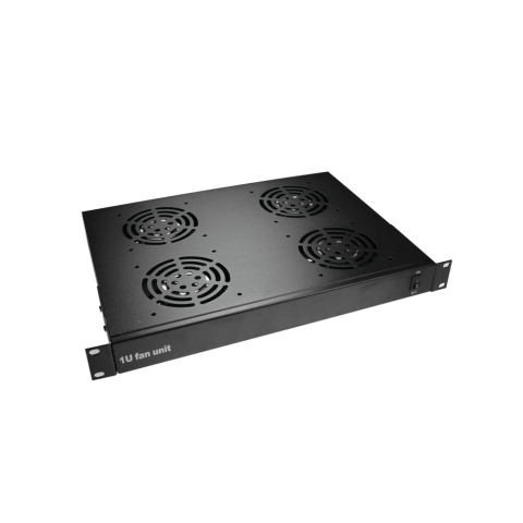 Rack & UPS - Unitate rackabila cu 4 ventilatoare LINK-FAN-JG04 -4, 1U, 19 inch, intrerupator