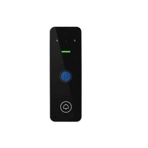 Video interfoane & interfoane - Videointerfon cu amprenta Secukey VCONTROL-4F, RFID, aplicatie Tuya, 1000 utilizatori